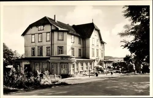 Ak Braunlage im Oberharz, Berg Hotel, Gartenstraße 1