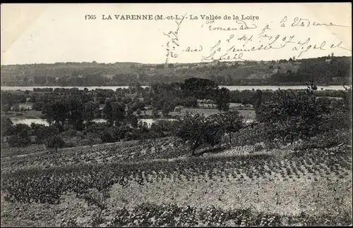 Ak La Varenne Maine et Loire, La Vallee de la Loire