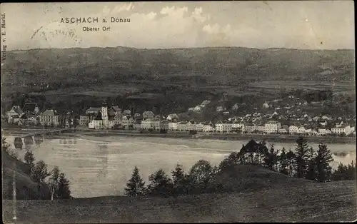 Ak Aschach an der Donau Oberösterreich, Oberer Ort