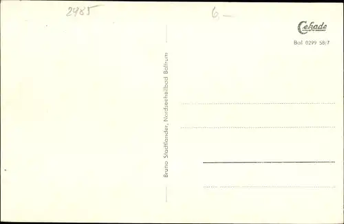 Ak Baltrum, Badestrand