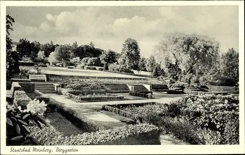 Ak Bad Meinberg am Teutoburger Wald, Berggarten