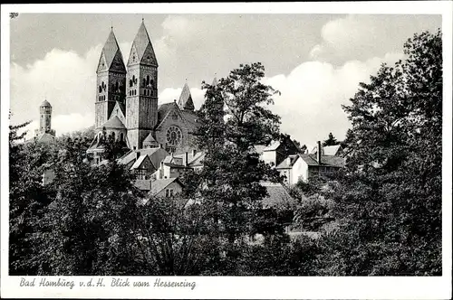 Ak Bad Homburg vor der Höhe Hessen, Blick vom Hessenring