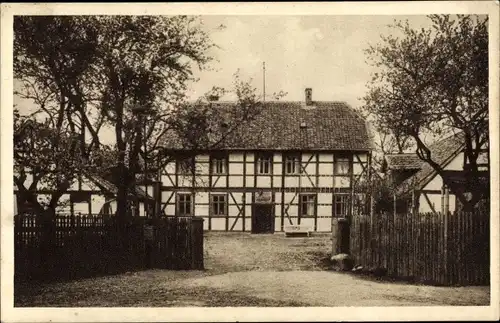 Ak Altfeld Abbenrode Harz, Erholungsheim Waldhaus Lange