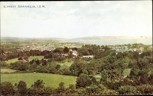 Ak Shanklin Isle of Wight England, General View