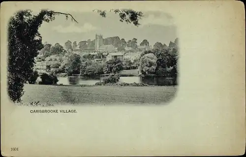 Ak Carisbrooke Isle of Wight England, General View