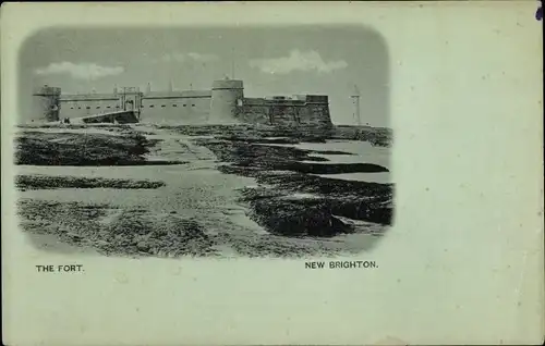 Ak New Brighton Wallasey England, The Fort