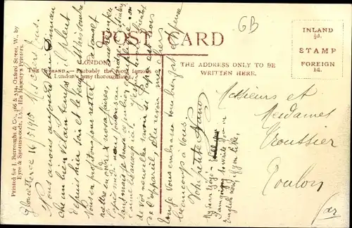 Ak London City England, The Strand