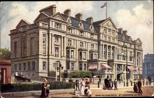 Künstler Ak St Leonards on Sea Hastings South East England, Royal Victoria Hotel