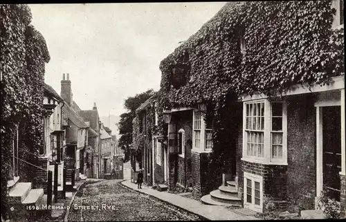 Ak Rye East Sussex England, Mermaid Street