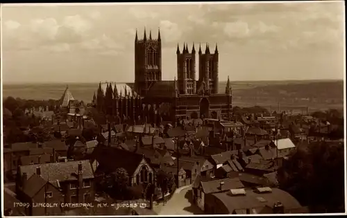Ak Lincoln Lincolnshire England, Lincoln Cathedral