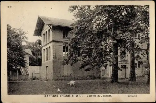 Ak Martigné Briand Maine et Loire, Colonie du Jouanet