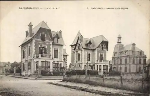 Ak Cabourg Calvados, Avenue de la Pointe