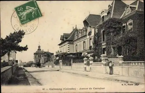 Ak Cabourg Calvados, Avenue du Carrefour