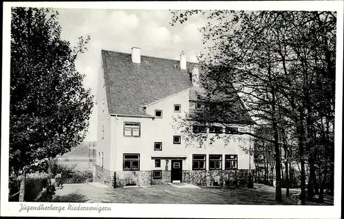 Ak Niederwenigern Hattingen im Ennepe Ruhr Kreis, Jugendherberge, Außenansicht