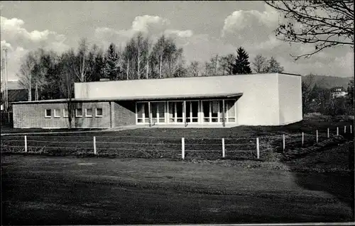 Ak Marktleuthen im Fichtelgebirge, Evang.-luth. Gemeindehaus