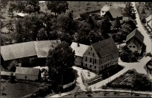 Ak Deutschland, Luftbild, Blick auf Wohnhäuser