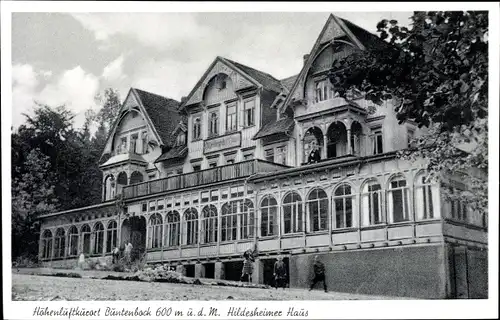 Ak Buntenbock Clausthal Zellerfeld Oberharz, Hildesheimer Haus