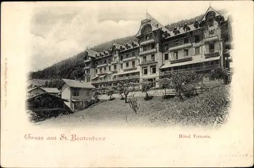 Ak Beatenberg Kanton Bern, Hotel Victoria