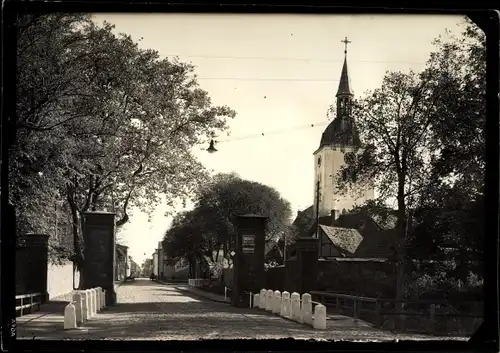 Foto Loitz in Vorpommern, Marktstraße, Kirche