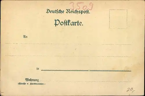 Litho Malsfeld in Hessen, Bahnhof, Dorf, Richards Wäldchen, Hohe Treppe, Brücke, Rittergutsbrauerei