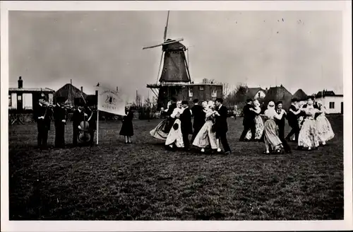 Ak Wijdenes Nordholland, Oud West Friese Dansgroep