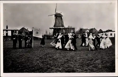 Ak Wijdenes Nordholland, Oud West Friese Dansgroep