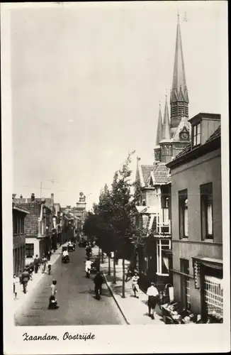 Ak Zaandam Zaanstad Nordholland, Oostzijde