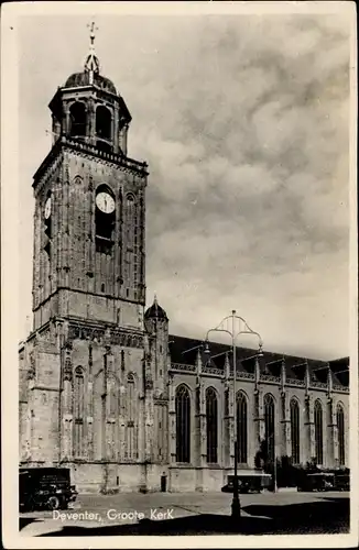 Ak Deventer Overijssel Niederlande, Groote Kerk