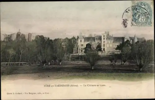 Ak Fère en Tardenois Aisne, Le Château