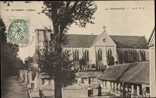 Ak La Cambe Calvados, Eglise