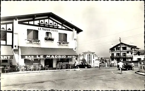 Ak Guéthary Pyrénées Atlantiques, Le Centre, Le Madrid Hotel