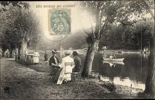 Ak Loiret, Uferpartie, Ruderpartie