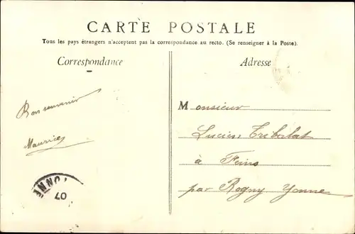 Ak La Ferté Saint Aubin Loiret, Château du Ruth