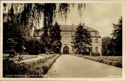 Ak Vallendar am Rhein, Kloster Marienburg