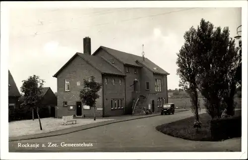 Ak Rockanje Südholland Niederlande, Gemeentehuis