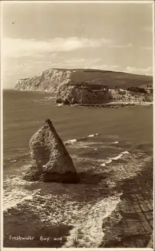 Ak Freshwater Isle of Wight England, Bay,Cliff