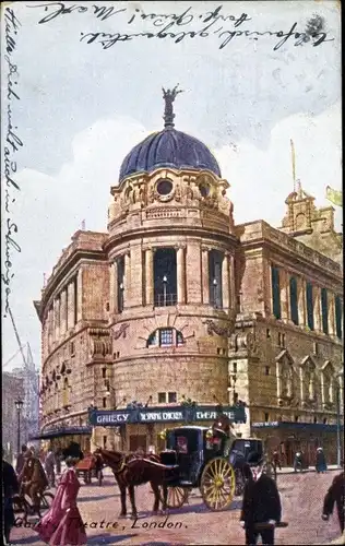 Künstler Ak London City England, Gaiety Theatre