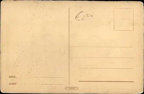 Künstler Ak Deventer Overijssel Niederlande, Doopsgezinde Kerk, Tempelmans Plat