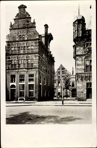 Ak Deventer Overijssel Niederlande, Huis met de 3 Haringen