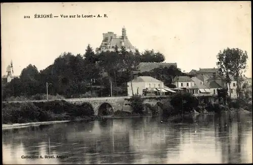 Ak Mûrs Erigné Maine et Loire, Vue sur le Louet