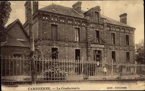 Ak Cambremer Calvados, La Gendarmerie