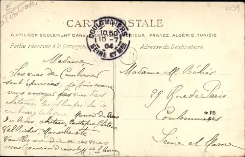 Ak Cambremer Calvados, Place du marche