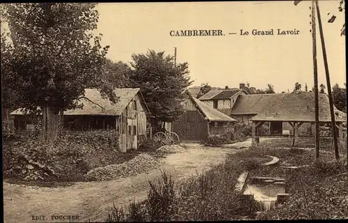 Ak Cambremer Calvados, Le Grand Lavoir