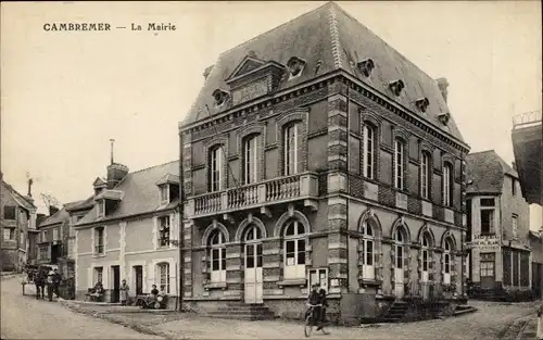 Ak Cambremer Calvados, La Mairie