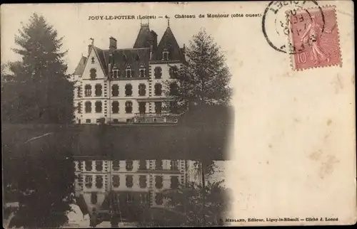 Ak Jouy le Potier Loiret, Château de Montour