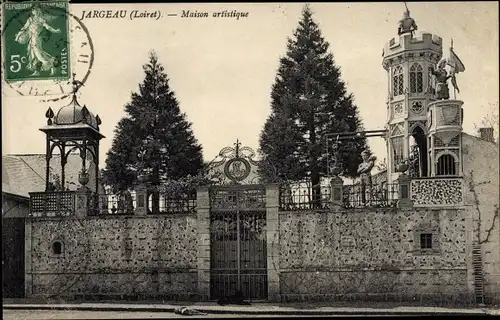 Ak Jargeau Loiret, Maison Artistique