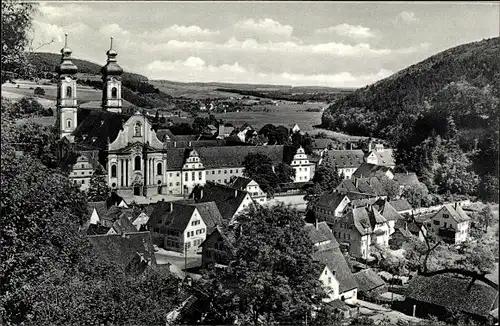 Ak Zwiefalten in Baden Württemberg, Klosterkirche, Ort