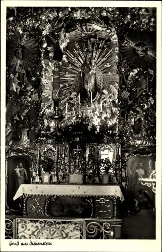 Ak Birkenstein Fischbachau in Oberbayern, Altar