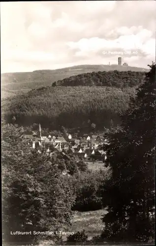 Ak Schmitten im Taunus Hessen, Panorama, Großer Feldberg