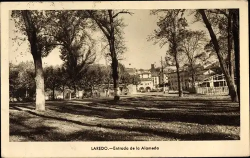 Ak Laredo Kantabrien Spanien, Entrada de la Alameda